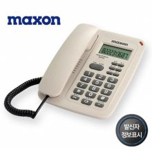 맥슨 유선전화기 MS-912 화이트