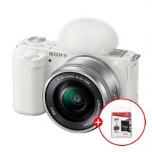 [32G메모리 증정][정품]SONY 브이로그 카메라 ZV-E10 렌즈KIT[화이트][본체+16~50mm 파워 줌렌즈]