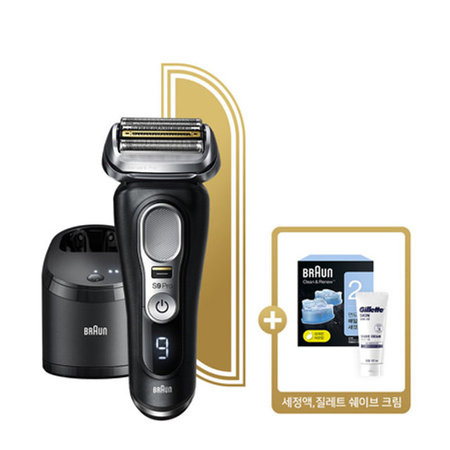 [특별 한정 패키지] 브라운 HM 9시리즈 전기면도기 9460CC / 세척기포함