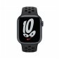애플워치 7 Nike 45mm GPS (미드나이트 알루미늄 케이스, 안트라사이트, 블랙 Nike 스포츠 밴드)