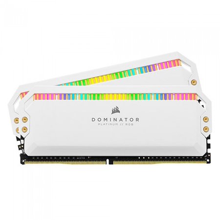 CORSAIR DDR4 16G PC4-25600 CL16 Dominator Platinum RGB WHITE (8Gx2)