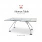 [Tecno] 테크노 노모스 테이블 1600x1000 크롬 Nomos Table