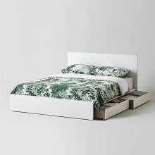 샘베딩 플레인 침대 Q 퀸_하부서랍(색상2종)+노뜨컴포트