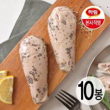 하림이닭 닭가슴살 퀴노아&페퍼 115g 10팩