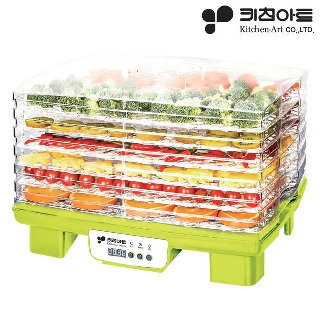 키친아트 6단 식품건조기 KKW-KG7000 타이머 건조기 과일건조 