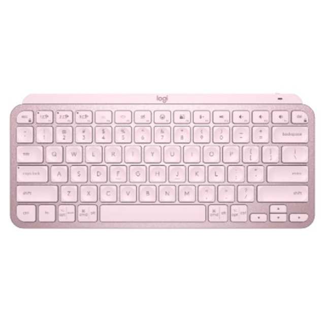 [정품]텐키리스 블루투스&무선 미니 일루미네이티드 키보드 MX KEYS MINI[로즈]