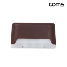 Coms 태양광 LED 램프(Color), 브라운 IH055