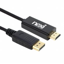 넥시 NX-DPHD12-010M DP to HDMI 1m 케이블