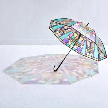 [해외직구] Felissimo 인스타감성 스테인드글라스 성담유리모양 우산