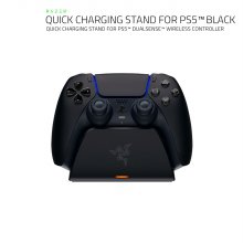 [단품] Razer Quick Charging Stand for PS5 Black 퀵 차징 충전 스탠드