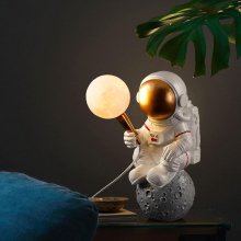 [해외직구] 우주복 감성 무드등 LED 분위기 달 인테리어 조명