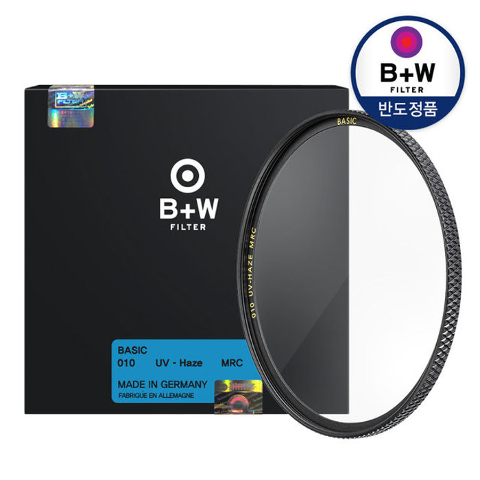 슈나이더 본사공식 B+W 010 UV 77mm MRC BASIC 카메라 렌즈 필터