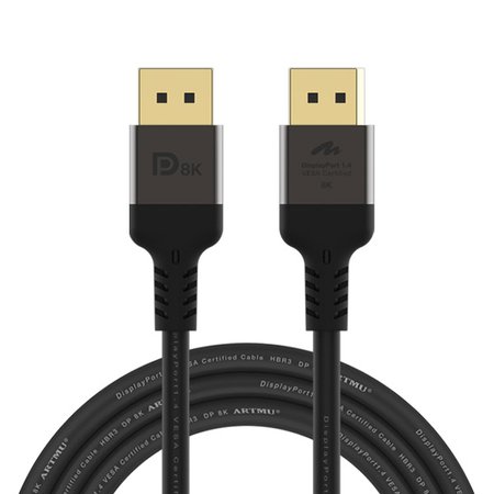 VESA 인증 DP to DP 1.4 8K DisplayPort 케이블 메탈 1m