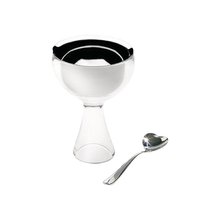 [Alessi]알레시 러브 아이스크림볼 스푼세트_화이트/아이스크림컵/AMMI01S I