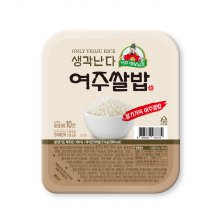 롯데 대왕님표 여주쌀밥 백미밥 210g*24개입/즉석밥