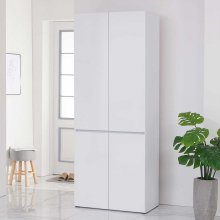 포크 800 키큰 양문수납장 냉장고옆 주방 탕비실 다용도 선반장