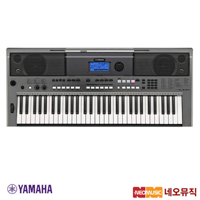 네오뮤직 야마하 PSR-E443 포터블키보드 한국정품 기본