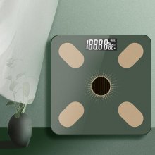 [해외직구] 블루투스 디스플레이 디지털 체중계 체지방 저울