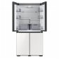 [글램화이트 완성형] 비스포크 냉장고 4도어 키친핏 RF60A91D135 (615L, 글램화이트)