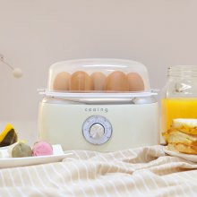 계란찜기 EB-07CR 크림 계란삶는기계 에그 멀티 쿠커 미니