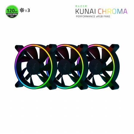 RAZER Kunai Chroma 120MM 3 Fans 쿠나이 크로마 120nn 3팬