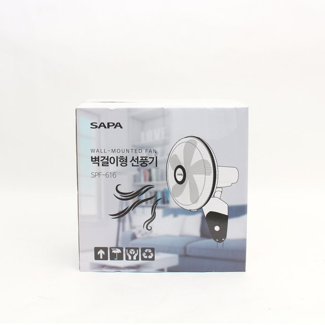 벽걸이 선풍기 SPF-616 16형 가정용 사무용 업소용
