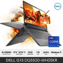 DELL G15 DG5520-WH05KR 게이밍노트북  i9-12900H / 램32G /  SSD1TB / win11Home / 15.6inch / 다크쉐도우그레이