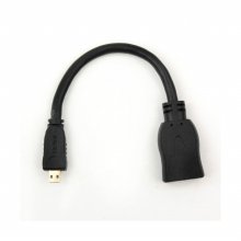Coms Micro HDMI(M)/ HDMI(F)케이블타입 젠더