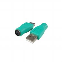대원TMT USB 젠더 USB A(수)-PS2(암)