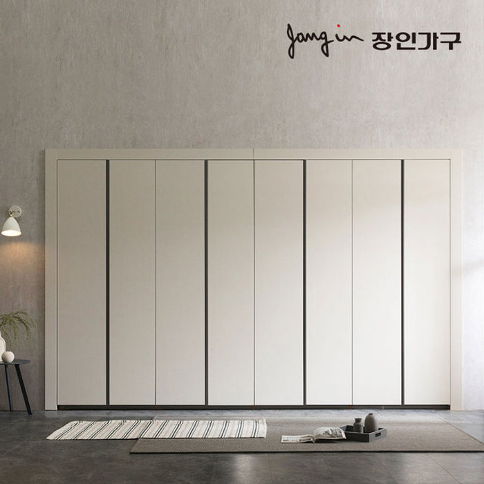 장인가구 비밀특가 단테 슬림 붙박이장 10cm