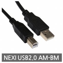 NEXI USB 2.0 (AM-BM) 케이블 1.2M NX8