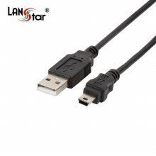LanStar USB 2.0 MINI 미니 5핀 케이블 5M