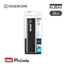 에센코어 KLEVV 32G PC4-25600 CL22 DDR4 파인인포 (하이닉스 칩 내장)