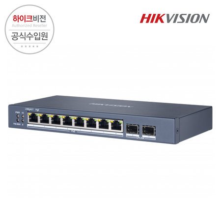 DS-3E1510P-SI 8포트 스마트 PoE 스위치