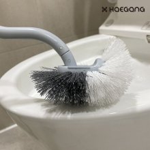 커브 변기솔 벽걸이 화장실 청소 도구 솔 욕실 바닥[해강]