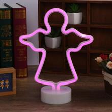 네온사인 LED 무드등 / usb 천사 테이블조명[기프트갓]