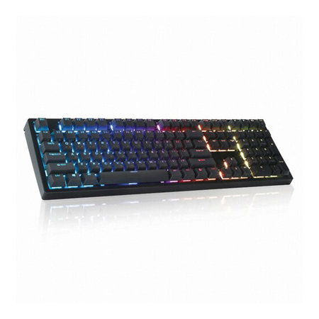 콕스 엠프리스 RGB PBT 완전방수 무접점 키보드 블랙 색상 50g