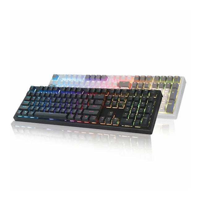 콕스 엠프리스 RGB PBT 완전방수 무접점 키보드 화이트 색상 50g