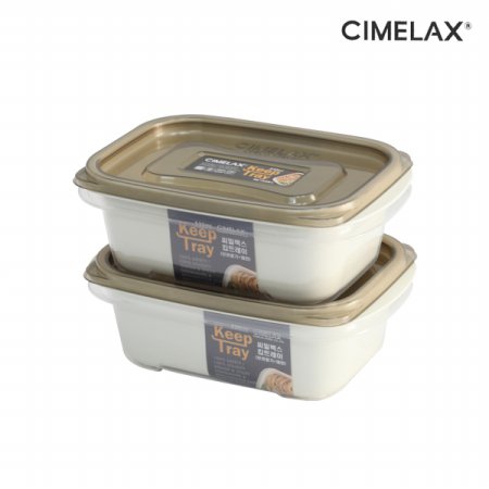 씨밀렉스 킵트레이 다용도 보관용기 2종(보관용기520ml+채반) 냉장보관용기