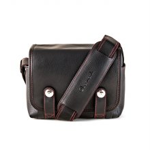 [가죽클리너 증정] [Oberwerth] Louis Leica M11 bag Black/Red Stitch 오버베르트 가방