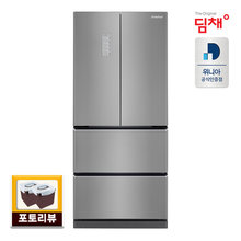 김치냉장고 4도어 스탠드형 EDQ57HBRJDS (551L, 비쥬 딥실버)