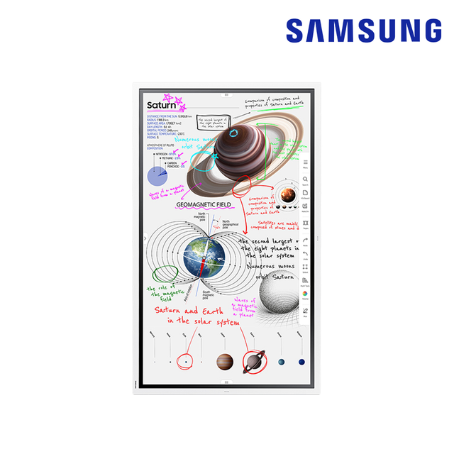 [벽걸이] 삼성전자 전자칠판 플립 프로 LH55WMBWBGCXKR 138Cm(55)