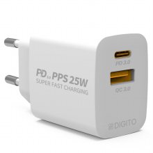 디지토 25W PD PPS 초고속 가정용 USB C타입 고속충전기