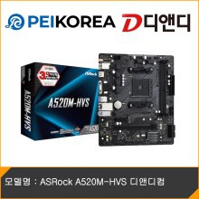 [PEIKOREA] ASRock A520M-HVS 디앤디컴