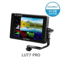 [배터리충전기 증정] [국내인증 정품] [Feelworld] LUT7 PRO 필월드 카메라 4K 프리뷰 모니터 7인치 3D LUT 터치스크린 HDMI 2200NIT