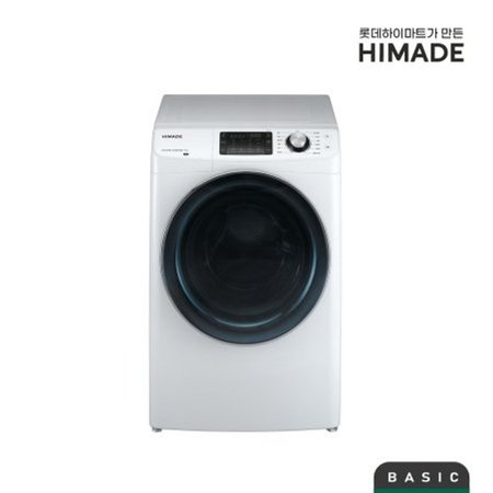 [※중급 - 리퍼비시※] 북부지역(서울강북포함)한정 드럼 세탁기 HDD-15EEW (15KG, 초강력 입체 물살, 12자기 세탁코스, DD인버터 모터, 화이트)