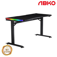 [비밀특가] HACKER DESK 1400 게이밍 책상 (140x66cm) 상판 사이드 LED