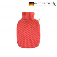 독일 휴고프로쉬 보온물주머니 핫팩 클래식 니트 커버 산호 1.8L