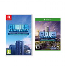 (해외직구) 닌텐도 스위치 북미판 시티즈 스카이 라인 Cities Skylines