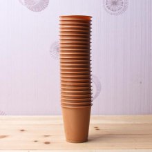 다회용 자판기 브라운 커피컵25p(1세트)